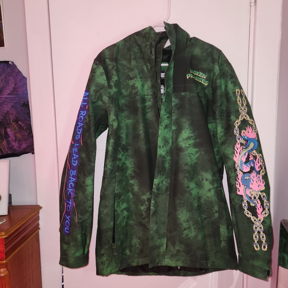 Broken Promises Green Jacket